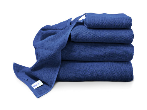 DORMEO COTTON TOWEL SET BLUE DORMEO COTTON TOWEL SET BLUE