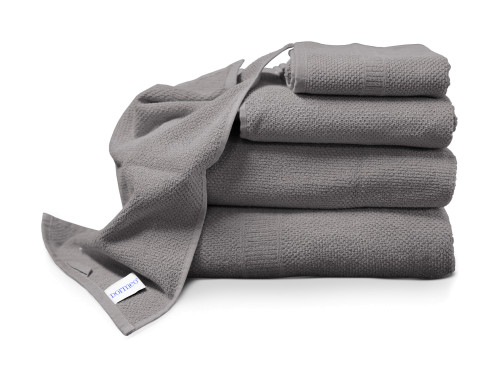 DORMEO COTTON TOWEL SET GREY