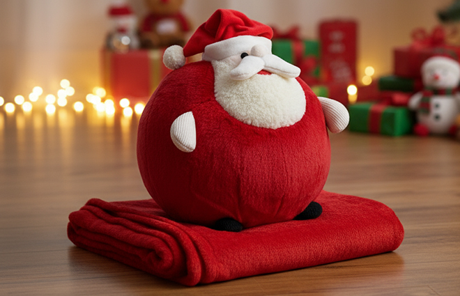 Wrap'n'play Играчка со ќебе - Дедо Мраз